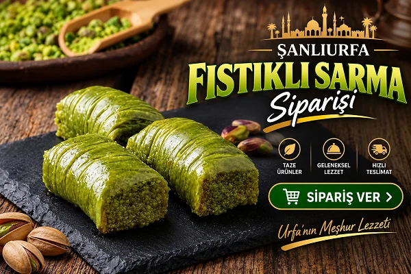Şanlıurfa Fıstıklı Sarma Siparişi